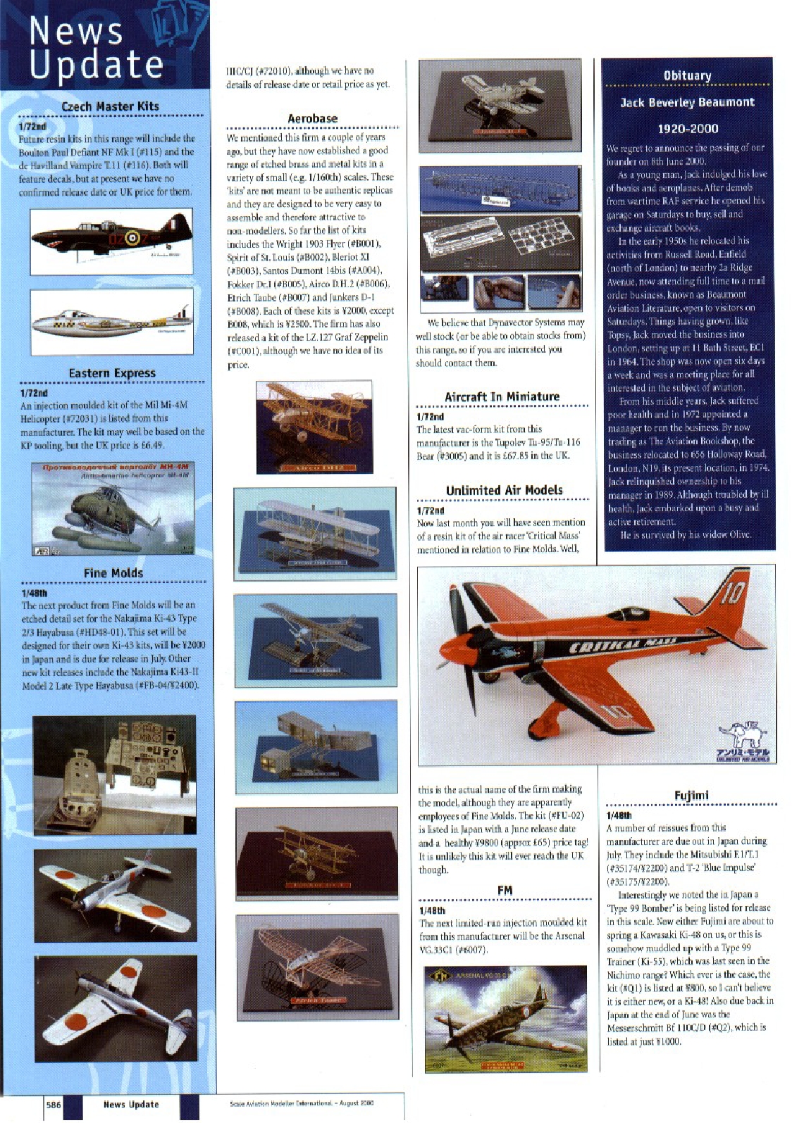 Scale Aviation Modeller International 2000-08
